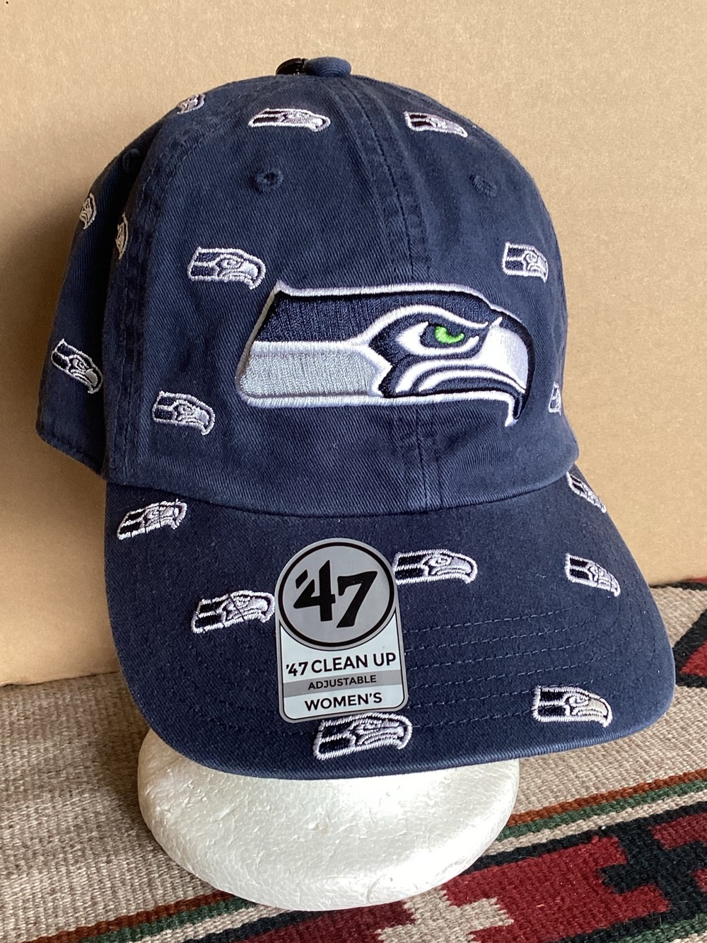 ‘47 Clean up Seattle Seahawks women’s Hat Dad Hat NWT